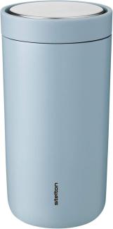 Stelton To-Go Click doppelwandig steel 0,2 L cloud