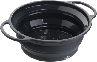 Seiher faltbar, 24 cm schwarz