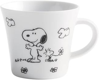 KAHLA Cappuccinotasse Peanuts Tasse 0,22 l, Porzellan, Made in Germany