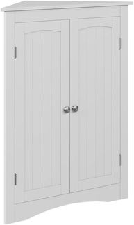 Eckschrank Bianco Weiß 56 x 80 cm mit 2 Türen Vicco