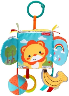 B-Kids Soft cube pendant with Infantino animals