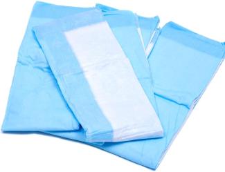 50 Stück 40x60 cm Wickelunterlagen // Baby Wickelauflage für unterwegs // wasserdicht und hygienisch