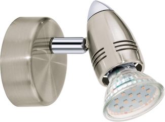 Eglo 92641 Spot LED MAGNUM-LED Stahl nickel-matt, chrom Ø7cm GU10 max. 1X2,8W 3000K