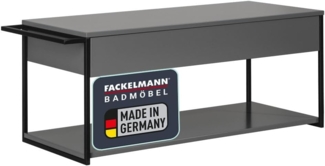 Fackelmann NEW YORK Waschtischunterschrank 108 cm breit, Grau