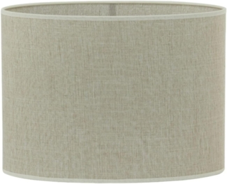 Light & Living Lampenschirm BRESKA, Perlweiß, Textil, B 38 x H 28 x T 17 cm