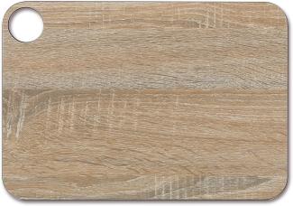 Arcos Schneidebrett Holzfaser 33 x 23 cm Holzmuster