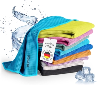 Blumtal Sporthandtuch mit Kühlfunktion aus Mikrofaser, 100x30 cm, (1-St), kühlend