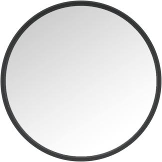 vidaXL Wandspiegel Schwarz 30 cm 322292