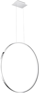 SOLLUX TH. 249 Hängeleuchte RIO LED 50W Aluminium chrom L:78cm B:16cm H:150cm 4000K