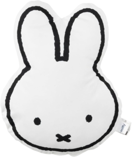 United Labels® Dekokissen Miffy Kissen Hase Plüsch Dekokissen Zierkissen Kopfkissen 37x30cm