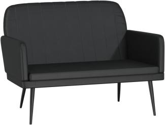 vidaXL Sitzbank Schwarz 107x80x81 cm Kunstleder 351398