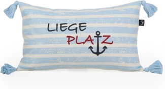 Schietwetter Kissenbezug Accessoire, Sonstiges, (1 Stück), Quasten