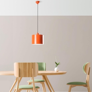 Kronleuchter, 'Duz', 110 x 20 x 20, Orange