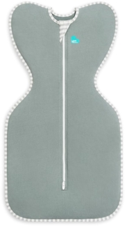 Love To Dream Swaddle Up™ Pucksack, mittelgroß, 6–8,5 kg – Rosa, gute Passform, unterstützt gesunden Schlaf, 1,0 Tog – ideal für 20–24 °C, maschinenwaschbar