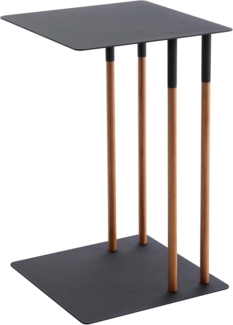 Yamazaki Beistelltisch "Plain" Ablagetisch 35x55x35cm, Sofatisch, Nachttisch, schwarz