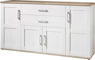 Sideboard Romy / Romance , Holzwerkstoff , Holzfarben , 186 x 100 x 46 cm