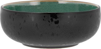 Bitz Steinzeug Schwarz / Grün Poke- / Ramen-Schüssel 18 cm