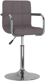 vidaXL Esszimmerstuhl Taupe Stoff [3087885]