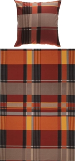 Erwin Müller Bettwäsche Bettwäsche, Biber, 2 teilig, Flanell Karo