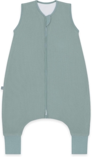 Emma & Noah Schlafsack mit Füßen 1.0 TOG, Essential Mint 70cm (Emma & Noah GmbH)
