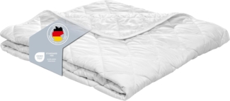 XDREAM Sommerbettdecke Pure, ultraleichtes und dünnes Steppbett, ideal für den Sommer, Füllung: Hohlfaser-Polyesterfüllung, Bezug: Polyester, allergikerfreundlich, atmungsaktiv, Kinderdecke 100x135 cm