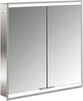 Emco prime 2 Lichtspiegelschrank, 600 mm, 2 Türen, Unterputzmodell, IP 20, ohne Lichtpaket, Ausführung: Glasrückwand verspiegelt - 949705033