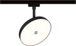 Paulmann 967. 89 URail LED Schienenspot Hildor 850lm 15W 3000K dimmbar 230V Schwarz matt