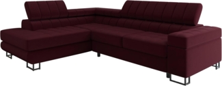 Ecksofa Laris Premium (Venus Velvet 2932, Seite: Links)