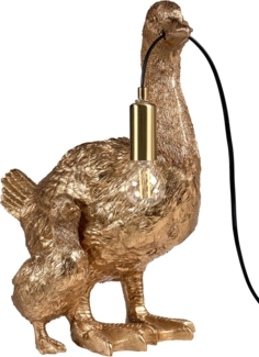 Tischlampe Ente DAFFY Gold