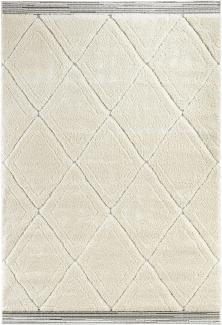 Hochflor Teppich Colin Creme 200x290 cm