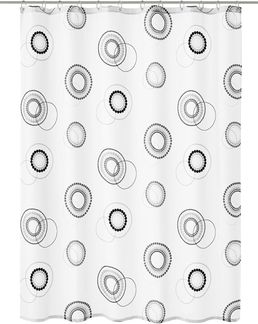 Kleine Wolke Duschvorhang Luna Breite 180 cm, Höhe 200 cm