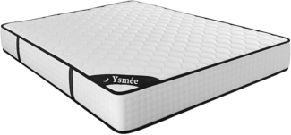 Vente-unique - Matratze 140x190 cm, Matratze 7-Zonen-Taschenfederkern & Memory-Schaum, Höhe 22 cm - LUREAN von YSMÉE