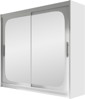 Mirjan24 Schiebetürenschrank London VIII, Weiß