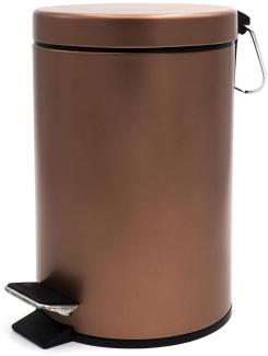 Ridder Abfalleimer Ed 3 Liter mit Soft-Close dunkelbraun