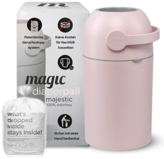 Kinderhaus Blaubaer Windeleimer Magic Majestic Windeleimer mit 1er Nachfüllpack TOP