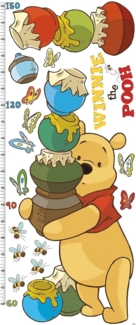 RoomMates - Winnie Pooh Messlatte RMK1501GC Wandsticker Wandtattoo Sticker