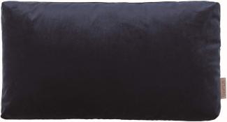 Blomus Kissenbezug Samt VOGA, Kissen Bezug, Kunstfaser, midnight blue, 50 x 30 cm, 66084