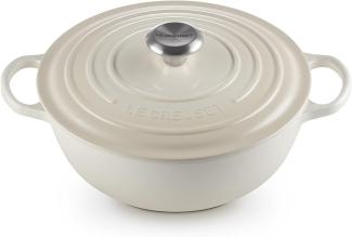 Le Creuset Signature La Marmite 26 cm Meringue - Creme/Beige - 25 bis 28 cm