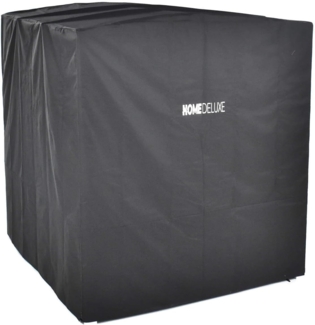 HOME DELUXE Abdeckung für Sonnenliege LYON - 208 x 188 cm Schwarz