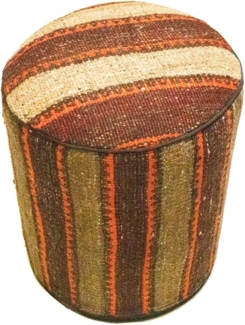 Sonderform,XS / 80 cm Ø Rund & kleiner,Mehrfarbig,Patchwork,Schurwolle,Afghanistan