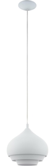 Eglo 96883 Hängeleuchte CAMBORNE Ø 29cm dimmbar in weiß