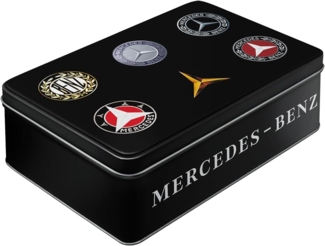 Nostalgic-Art Keksdose Vorratsdose Kaffeedose Frischhaltedose - Mercedes-Benz Logo