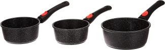 KAMBERG 0008038 Set mit 3 Stieltöpfen, Aluguss, 20 cm