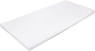 Viscoelastische Matratzenauflage mit Bezug 200 x 180 x 4 cm