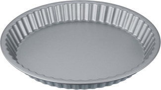 Berndes b. green Alu Recycled Oven Quiche- und Tartenform, Backform, Aluminium, Grau, 30 cm, 0009121930