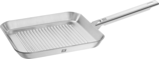 ZWILLING Plus Grillpfanne 24x24 cm, 18/10 Edelstahl, Silber