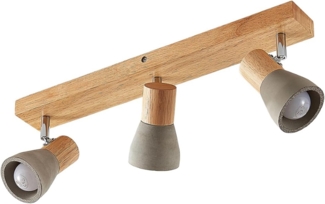 Lindby Deckenstrahler Filiz, Alu IP20, 3 x 5 W LED