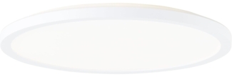 BRE-Light Sorell LED Deckenaufbau-Paneel 29cm weiß Kunststoff Fernbedienung Intern dimmbar über Fernbedienung 18 W LED integriert (2500lm, 3000-6500K)
