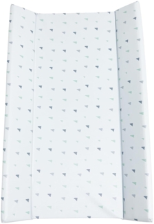 PLASTIMYR Baby-Wickelunterlage, 80x50 cm, bequeme und sichere Wickelunterlage, gepolstert, leicht und leicht zu reinigen (flexibel, Spikes)