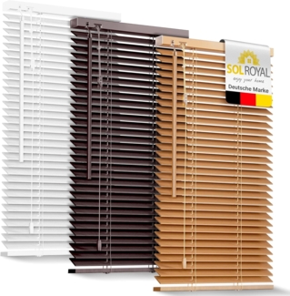 Sol Royal Jalousie SolDecor JH3, Holzjalousie Eiche
